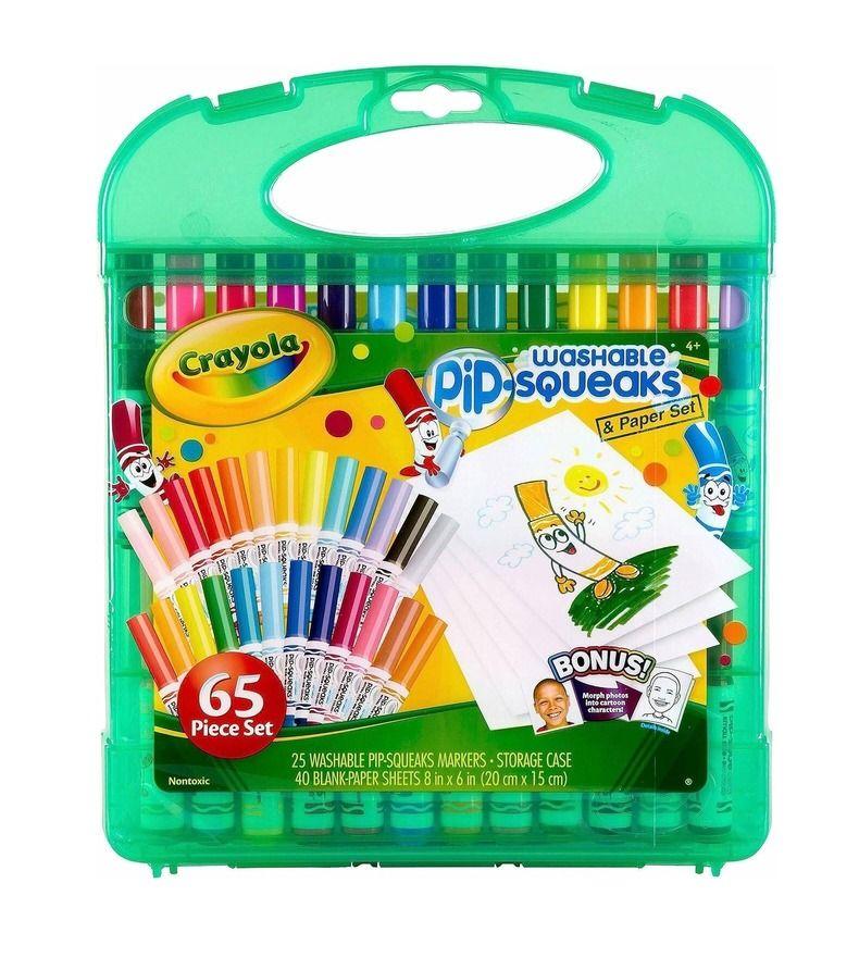 Crayola Washable Pip Squeak & Paper Set