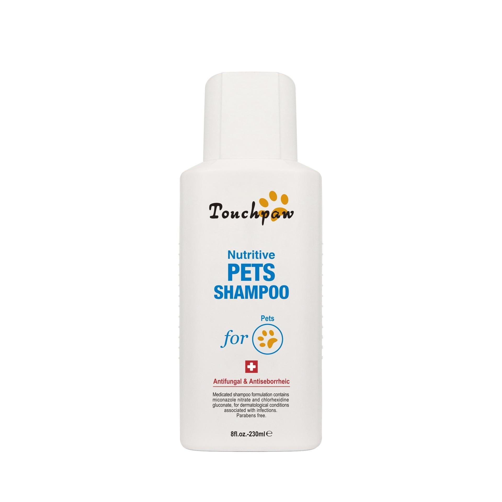 Touchpaw Antifungal & Antiseborrheic Pets Shampoo -230 ml