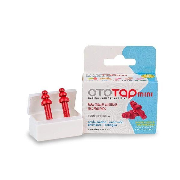 Ototap Mini Rubber Ear Plug 2'S