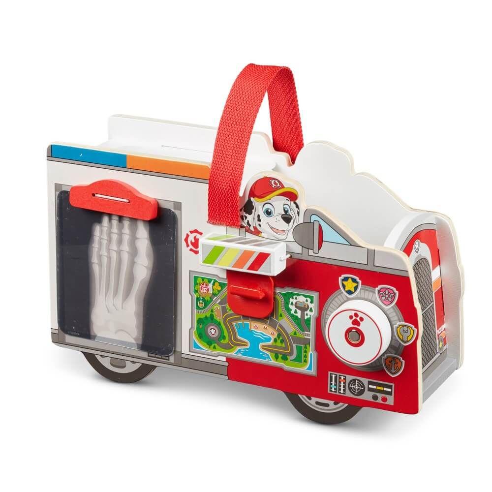 Melissa & Doug Paw Patrol Marshall Wooden Rescue Caddy Set