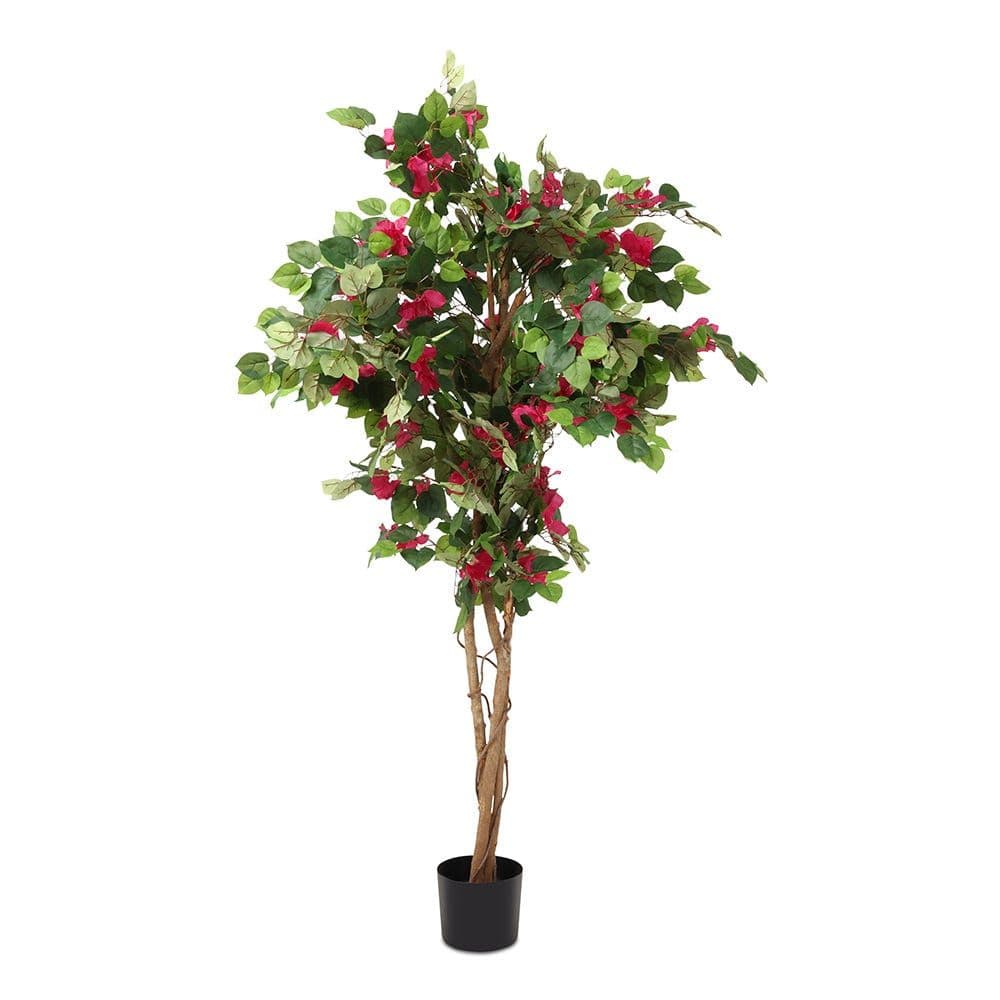 Bougainvillea Artificial Tree, Pink & Green Â€“ 152 Cm