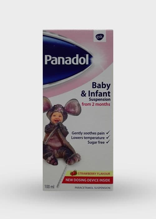 Panadol Baby & Infant Suspension 100 Ml