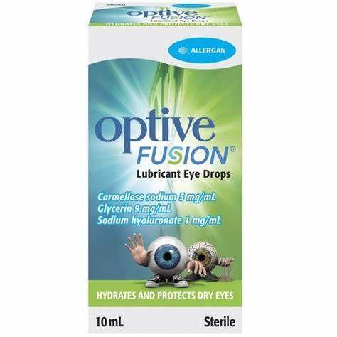 Optive Fusion Eye Drops 10Ml 019R