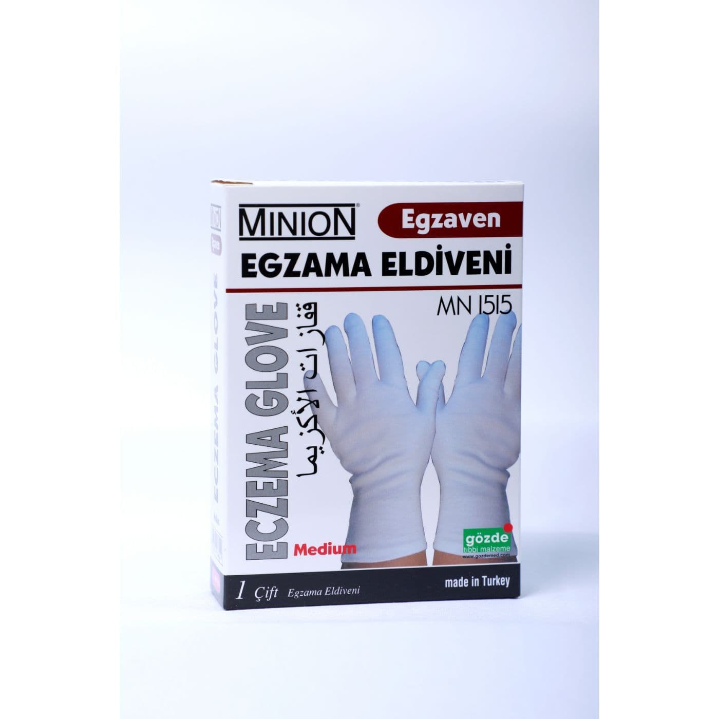 Minion Eczema Cotton (M) Gloves  1 BX