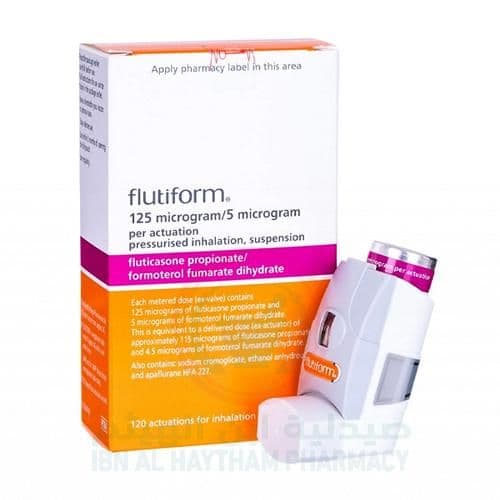 Flutiform 125/5Mcg Inhalation Powder 120 Do