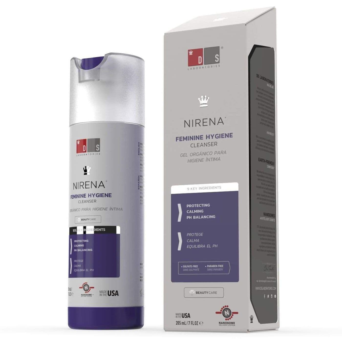 Ds Nirena Feminie Hygiene Cleansing Gel  205 ML