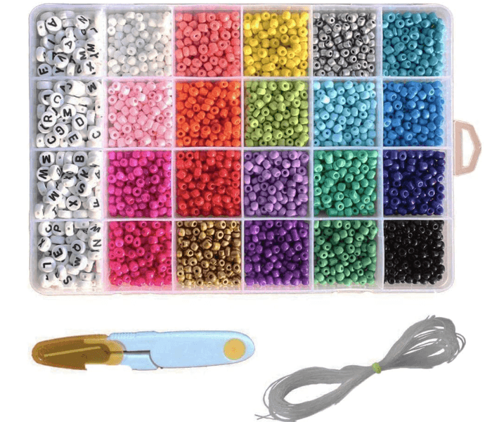 5000 Pieces 3Mm Beads Kit - Multicolour