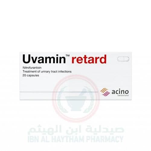 Uvamine Retard Capsules 20'S