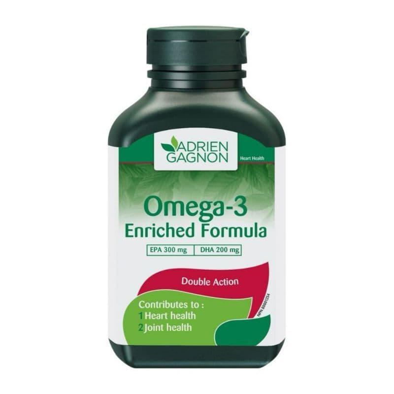 Adrien Gagnon Omega 3 Enriched Formula Capsule 1000 Mg 40 CAP