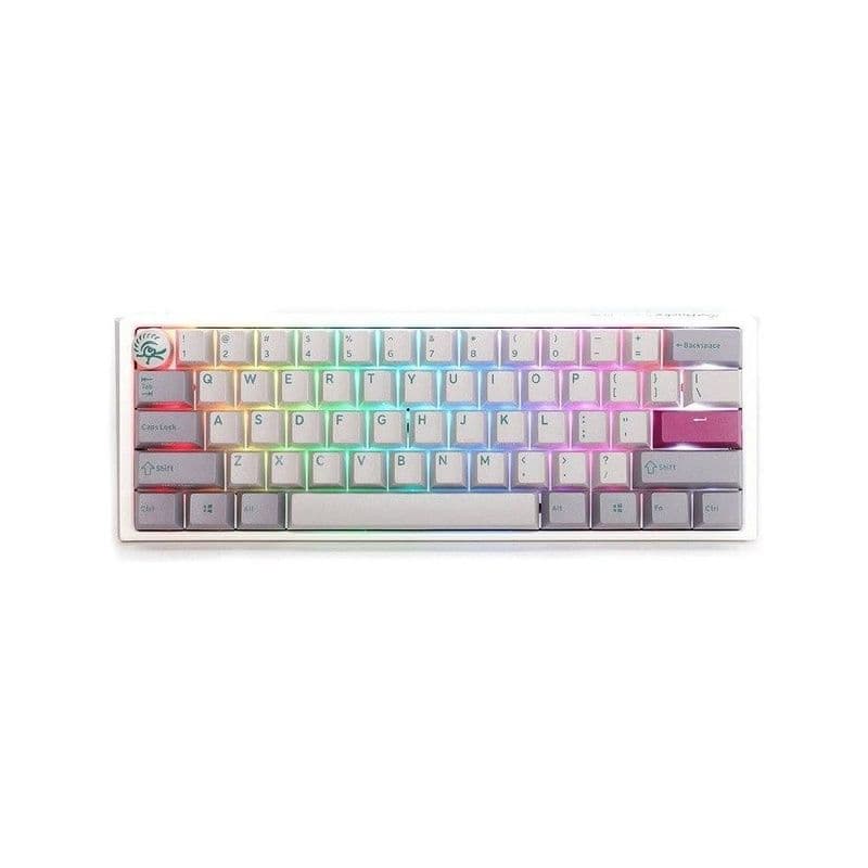 Ducky One 3 Tkl Wired Mechanical Gaming Keyboard - Blue Switch - Mist - لوحة مفاتيح