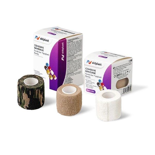 Aidplast Cohesive Bandage 10Cmx4.5M