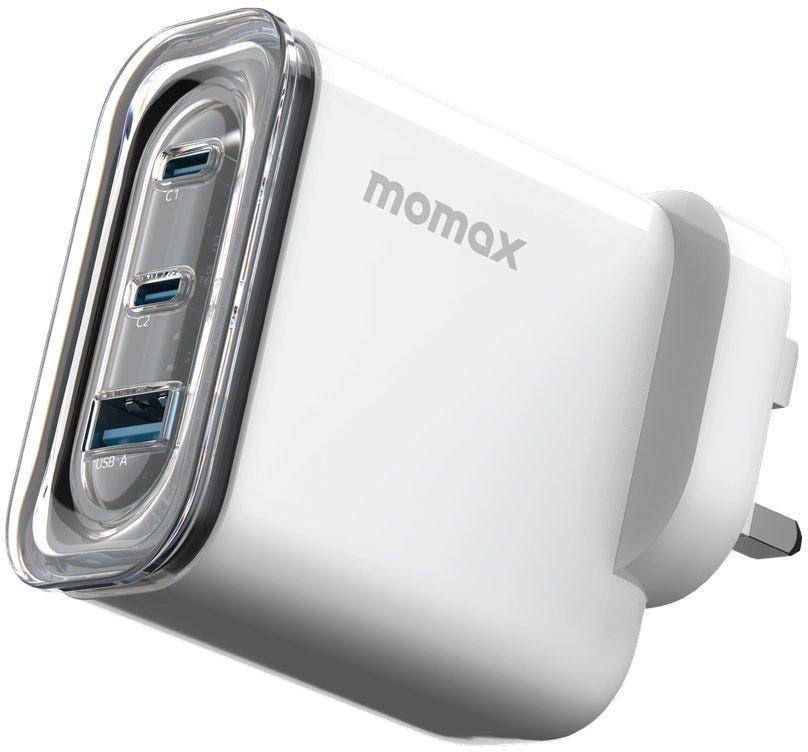 Momax 1-Charger Flow Plus Pd 80W 3 Ports Gan Wall Charger