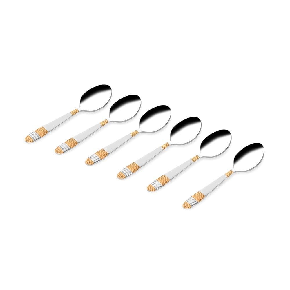 Bliss 6-Piece – Spoon Set, Silver & Gold