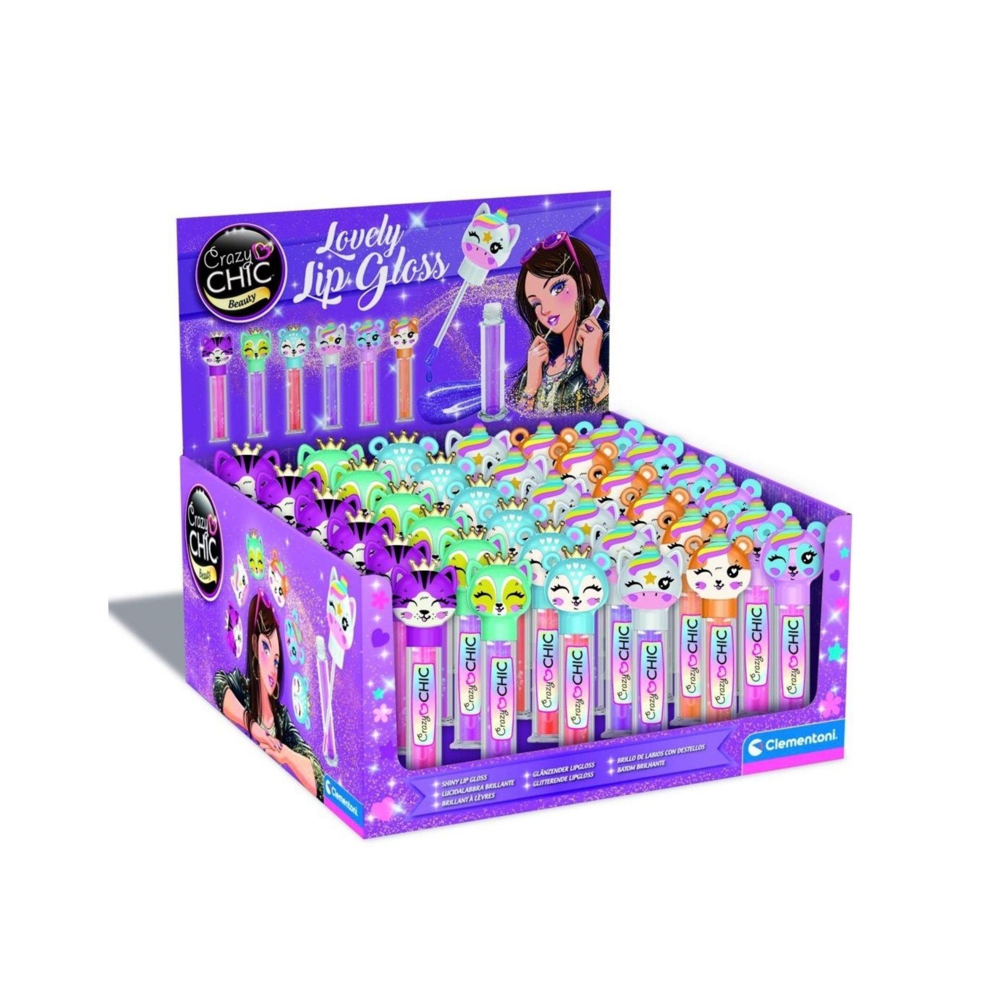 Clementoni Crazy Chic Lovely Animals Lip Gloss (Assorted)