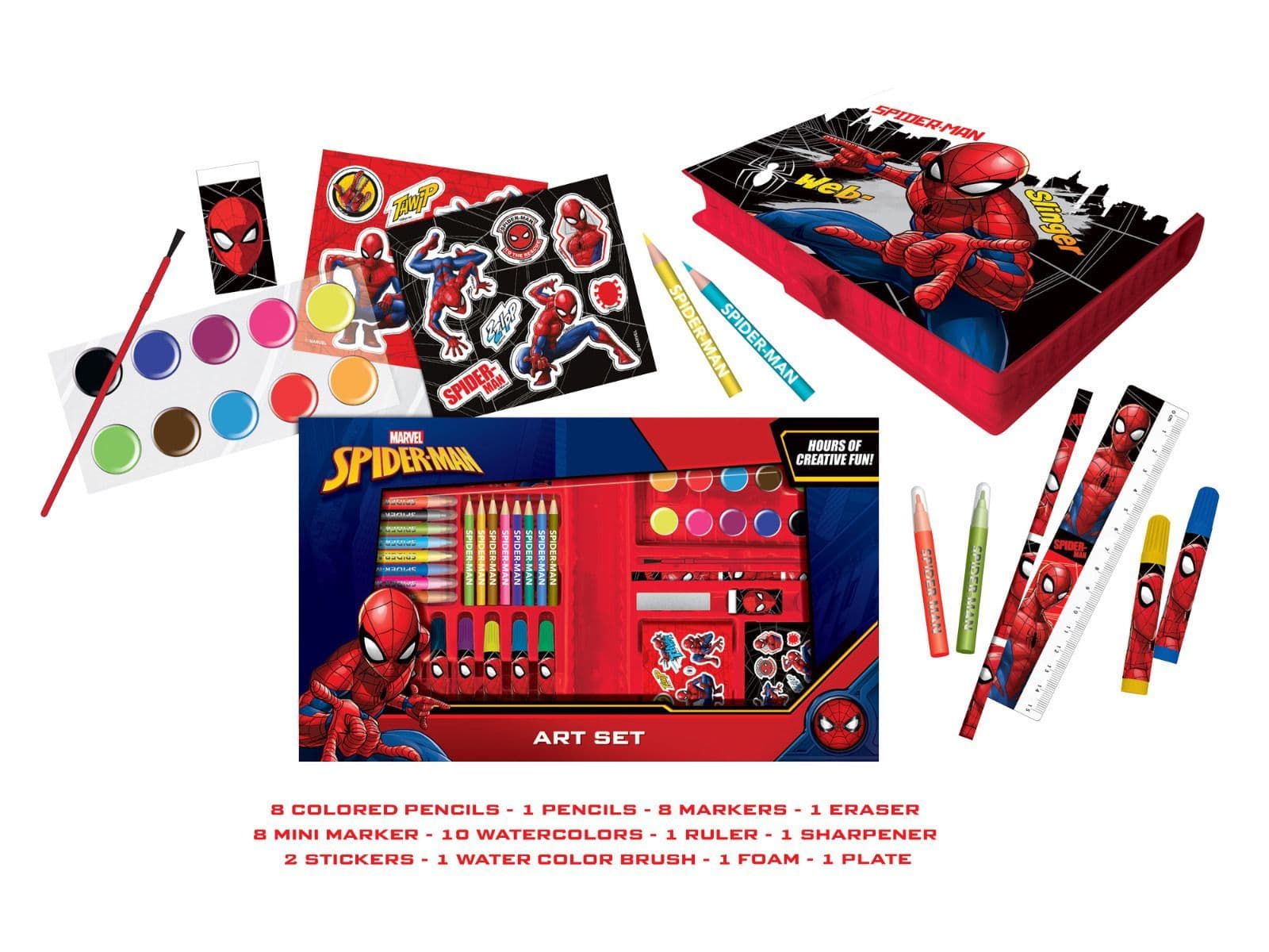 Spider Man Art Set