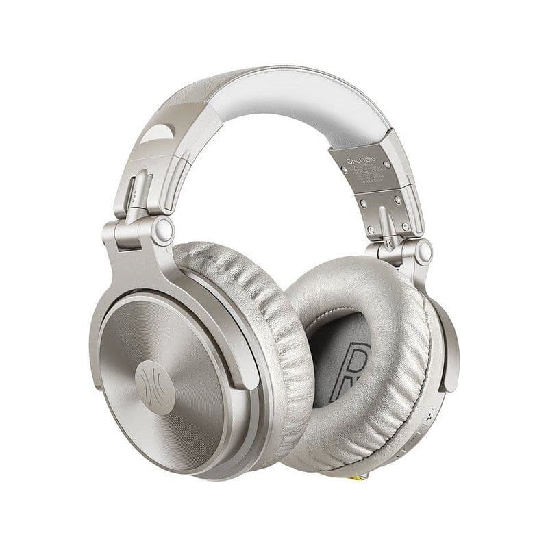 Oneodio Pro C Wired + Wireless Headphones Champagne-Gold