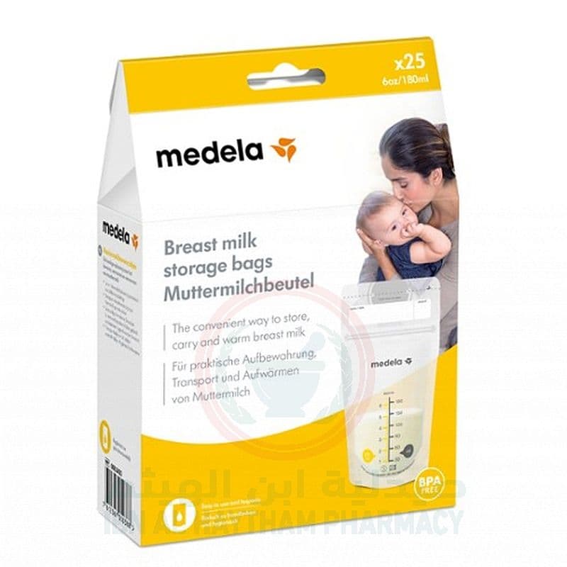 Medela Breast Milk Storage Bag 25'S