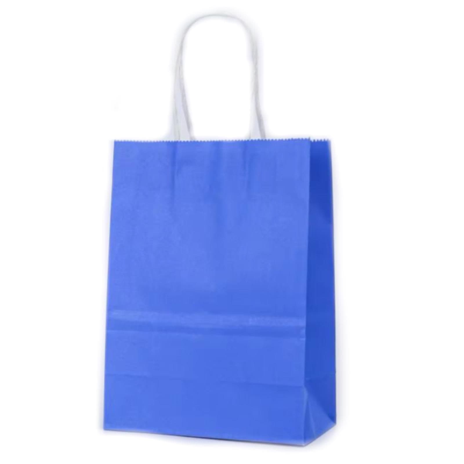 Gift Paper Bag Blue 12 Pieces 10318-1