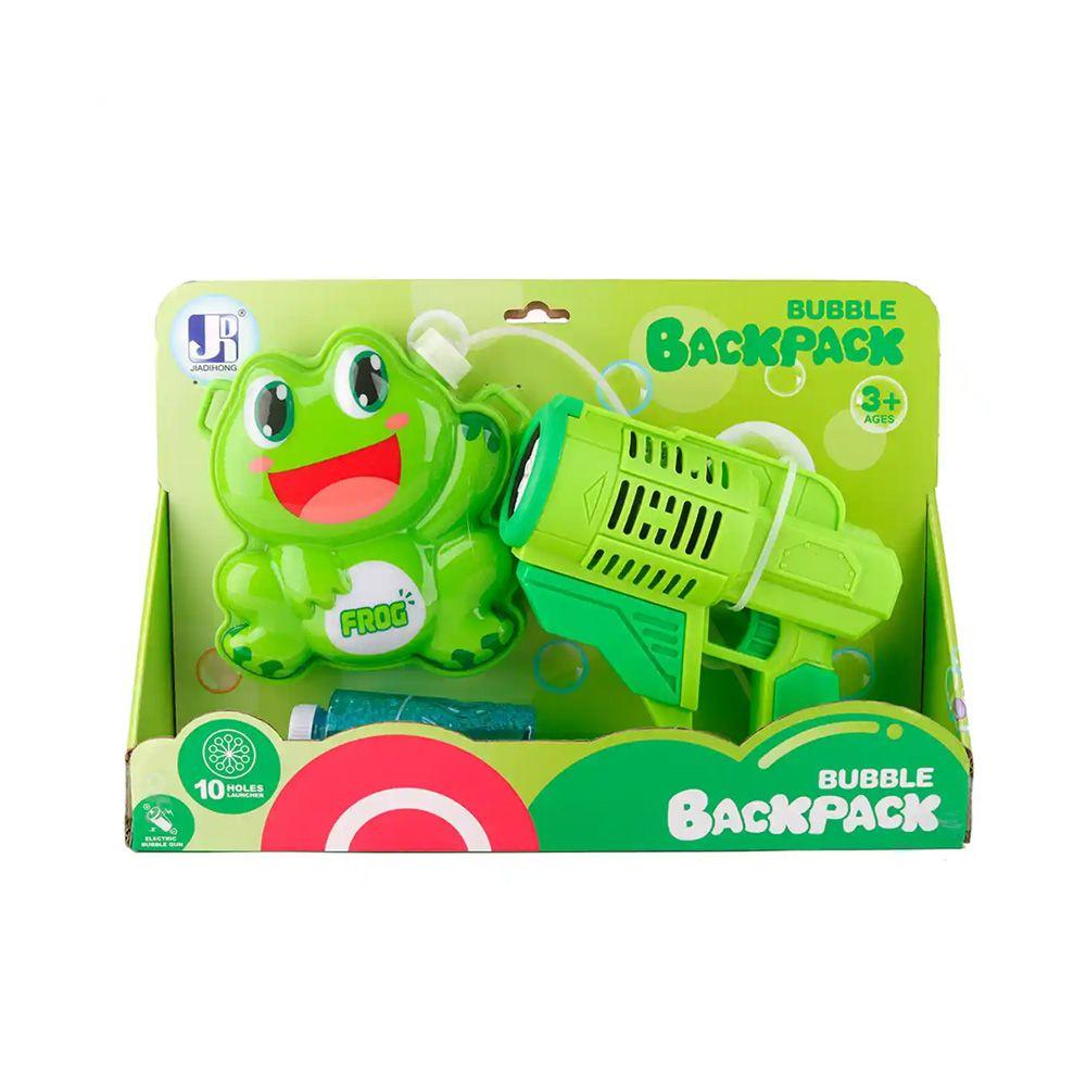 Frog Backpack Bubble Gun 3Yrs+