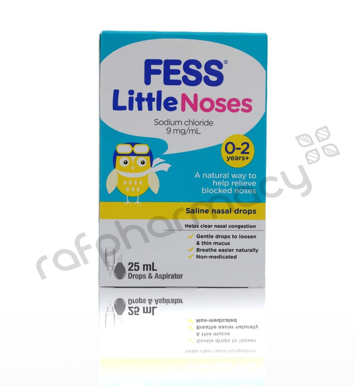 Fess Little Noses N/Drops 25Ml+Aspirator