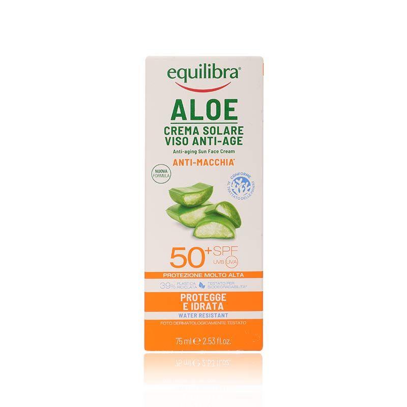 Equilibra Aloe Anti-Aging Sun Face Cream Spf 50+ 75Ml