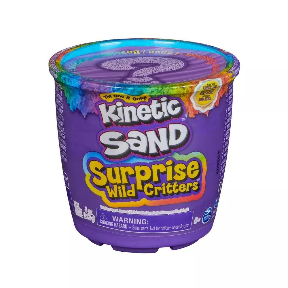 Kinetic Sand Surprise Wild Critters Playset With Surprise Character (Assorted)