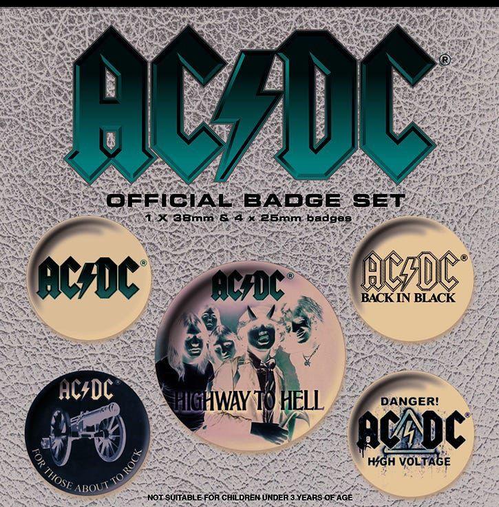 Acdc - Logo (Badge Pack)