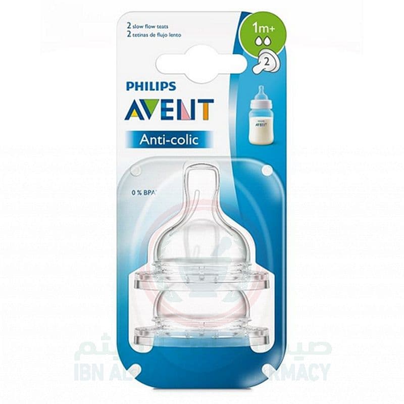 Avent Classic/Classic Plus Teats 2 Hole 2'S