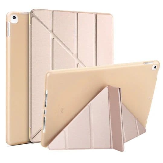 iPad 9 (10.2 Inch) Multi-Fold Smart Cover For iPad (7Th, 8Th, & 9Th Gen.) Gold