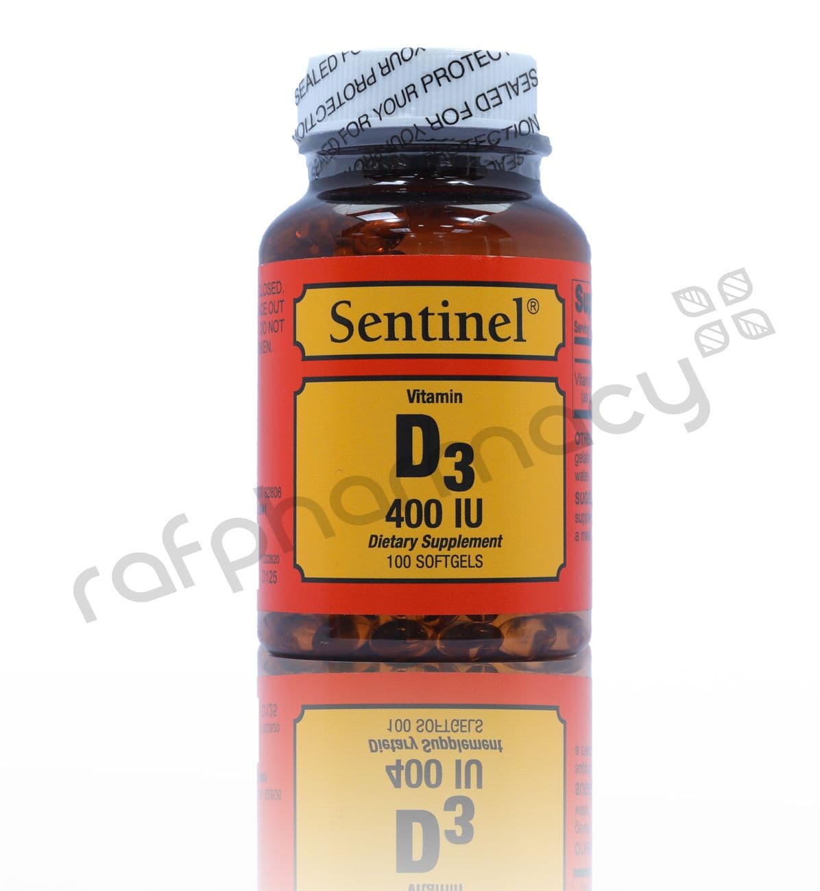 Sentinel Vitamin D3 400 Iu Softgel 100'S