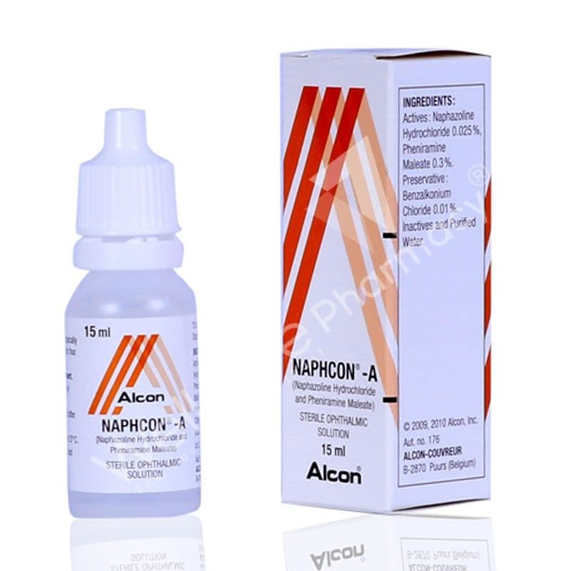 Naphcon - A Eye Drops 15Ml