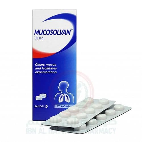 Mucosolvan Tablets 20'S