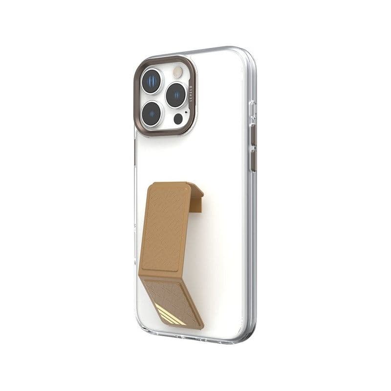 Levelo Morphix Clara Grip Case-Iphone 16 Pro Max-Rose Gold Titanium