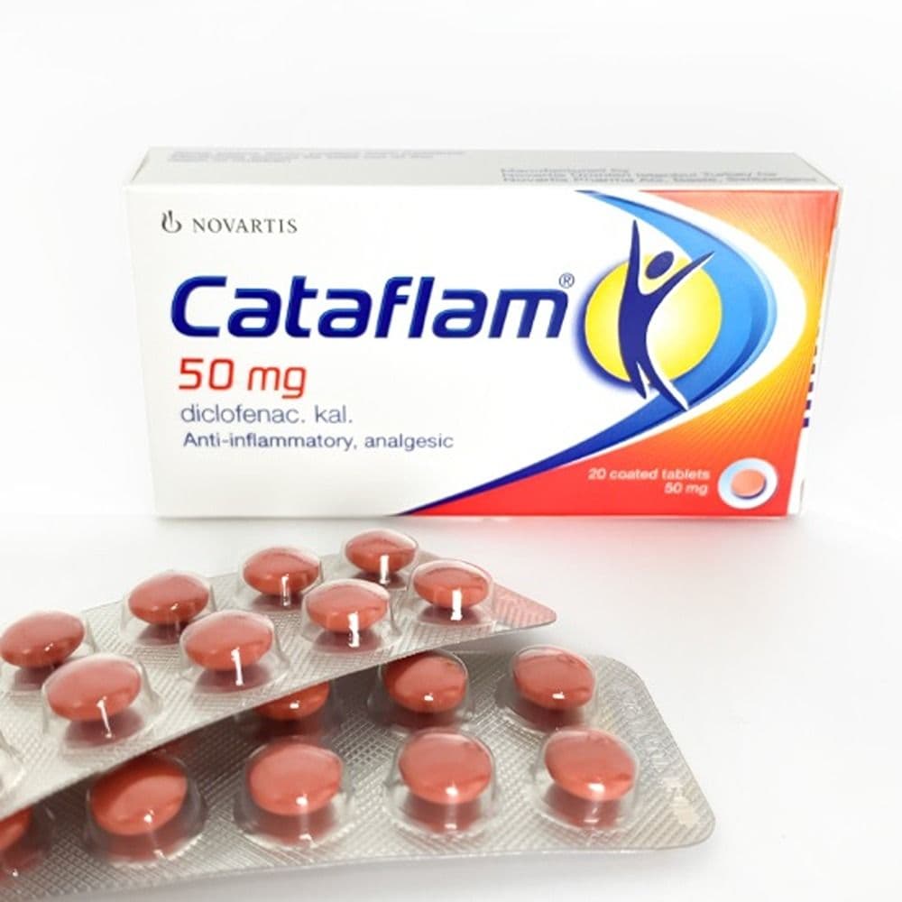 Cataflam 50 Mg 20 Tablets