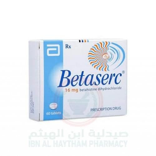 Betaserc 16mg 20 Tablets (ONE STRIP)