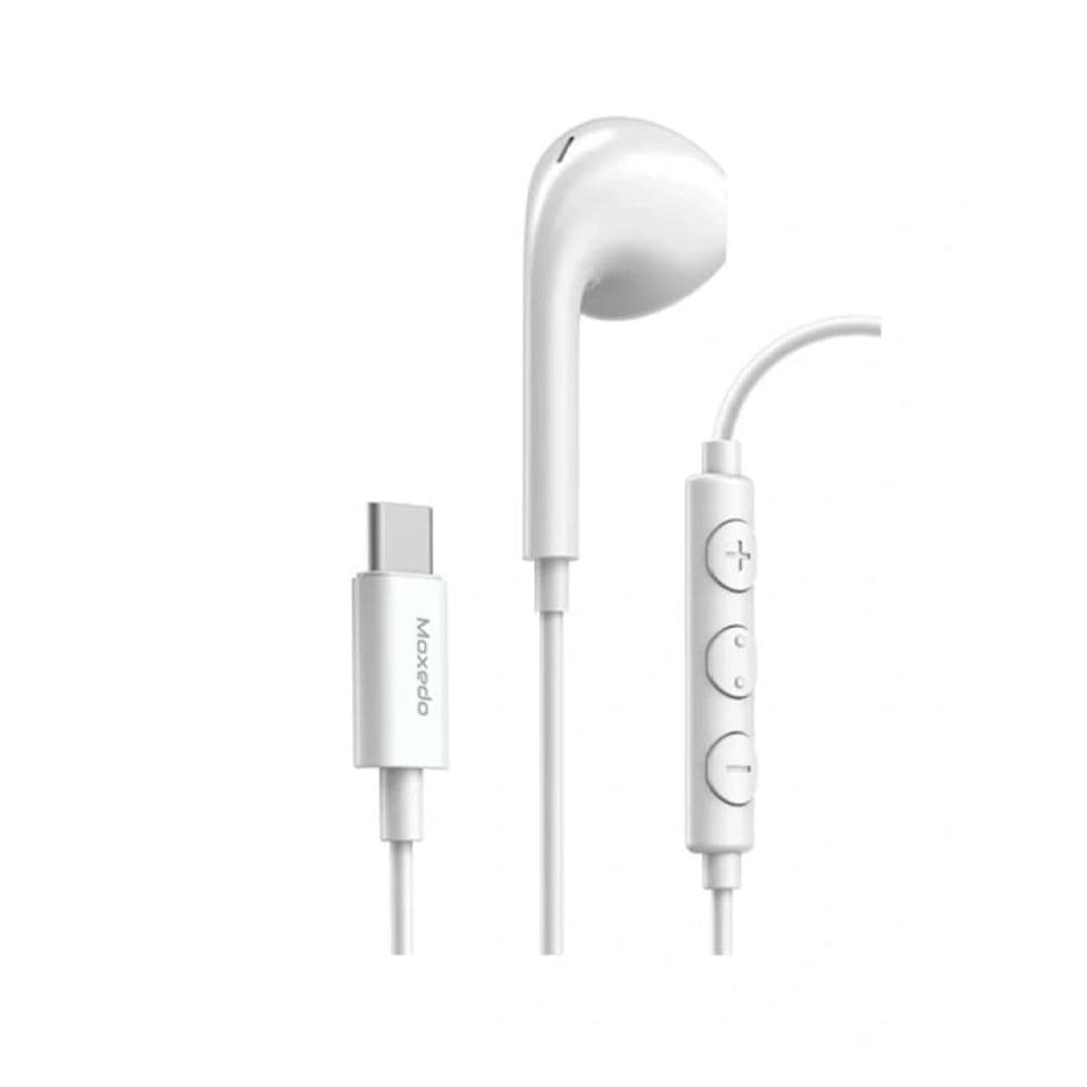 Moxedo Wired Stereo Type-C Single Earphone White