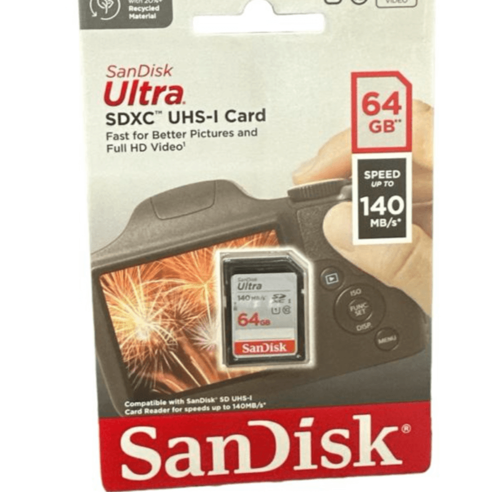 Sundisk Sdxc Uhs-1 Card 64 Gb