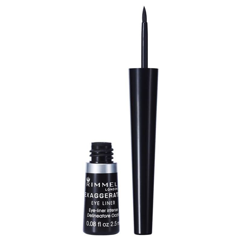 Rimmel London Exaggerate Liquid Eyeliner Black 2.5 Ml