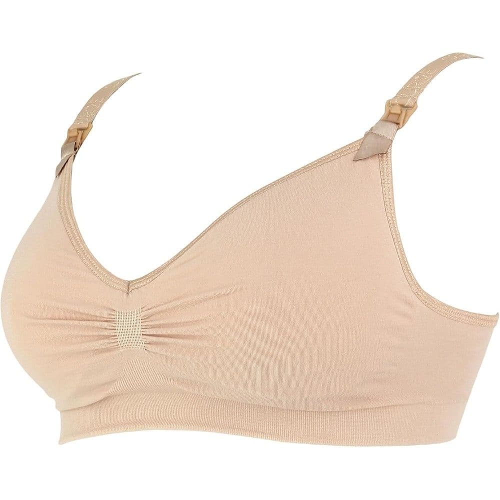 Curve Seamless Nursing Bra (Nude) - Xxl