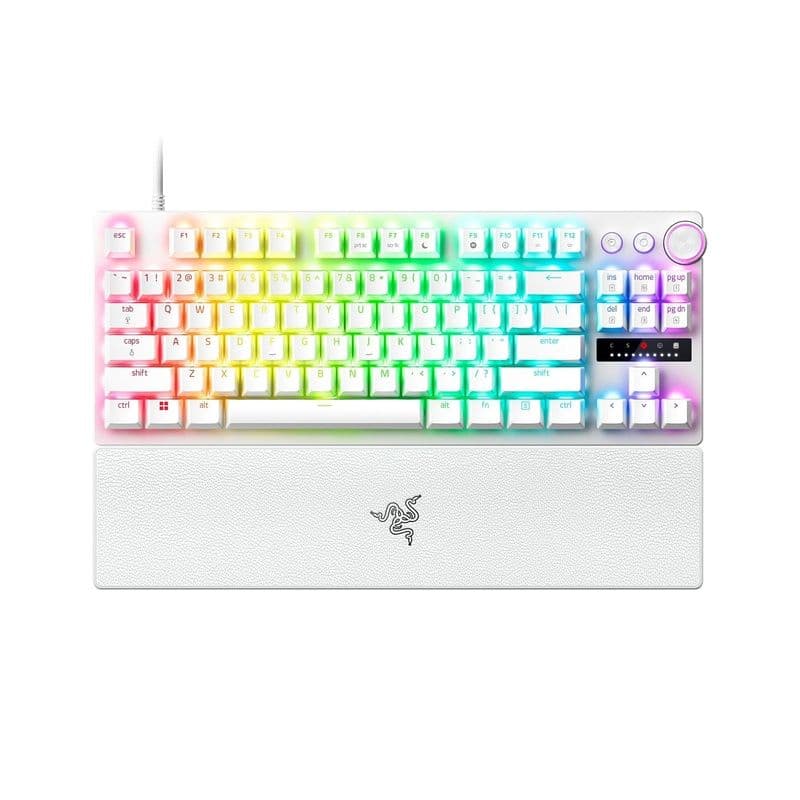 Razer Huntsman V3 Pro Tenkeyless - White - Us Layout Keyboard