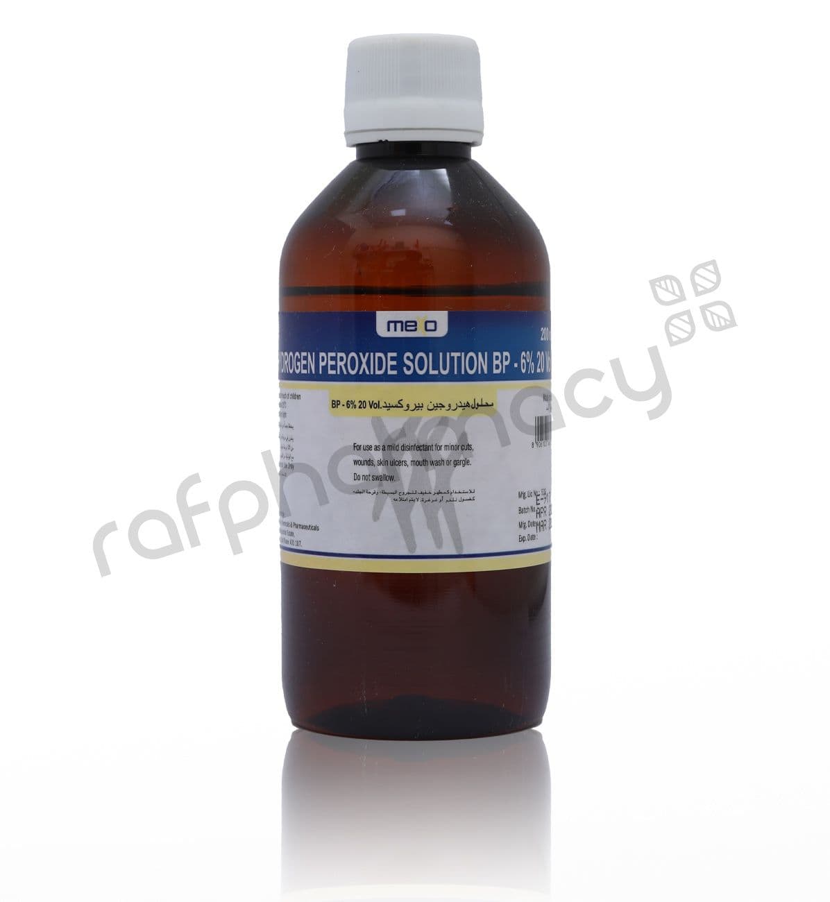 Mexo Hydrogen Peroxide 6% 200Ml