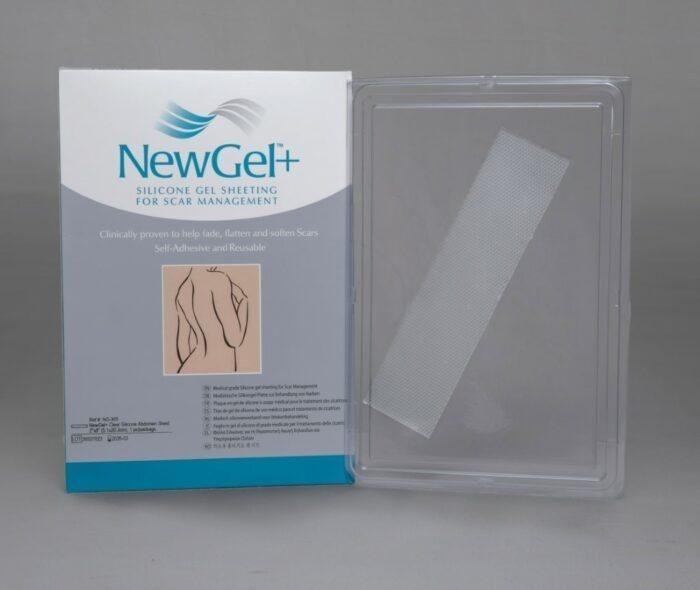 Newgel+ Clear Silicone Strip, 1"X6" (2.5X15.2Cm), 1 Pc/Ng-301S1