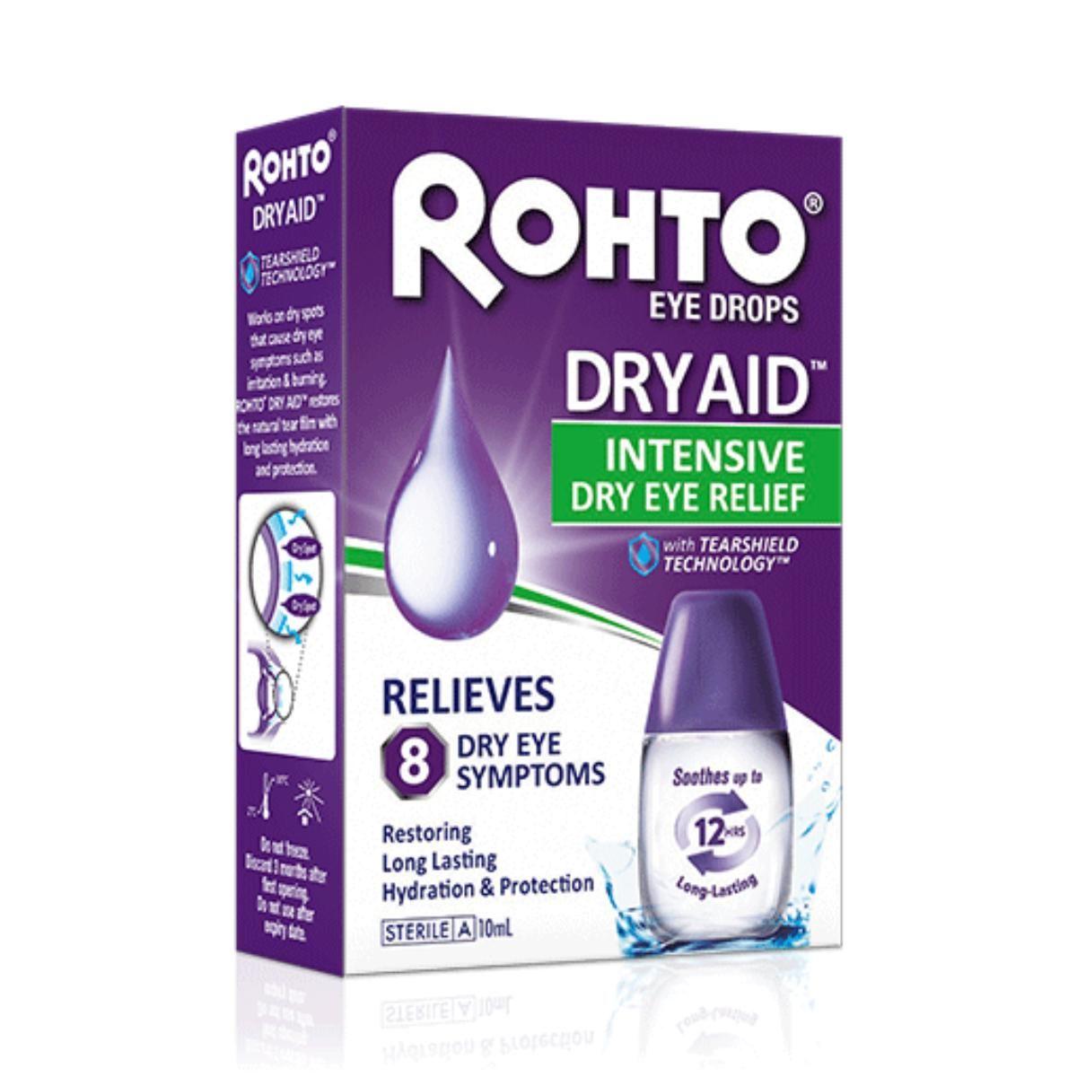 Rohto Dry Aid Eye Drops 10 Ml