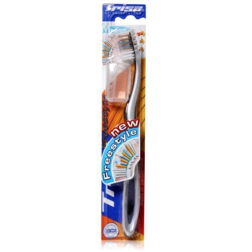 Trisa Freestyle Medium Toothbrush  1 PC