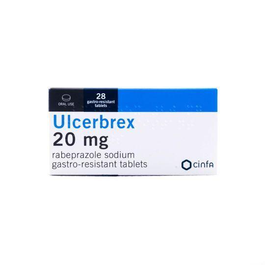 Ulcerbrex 20Mg Tab 28'S