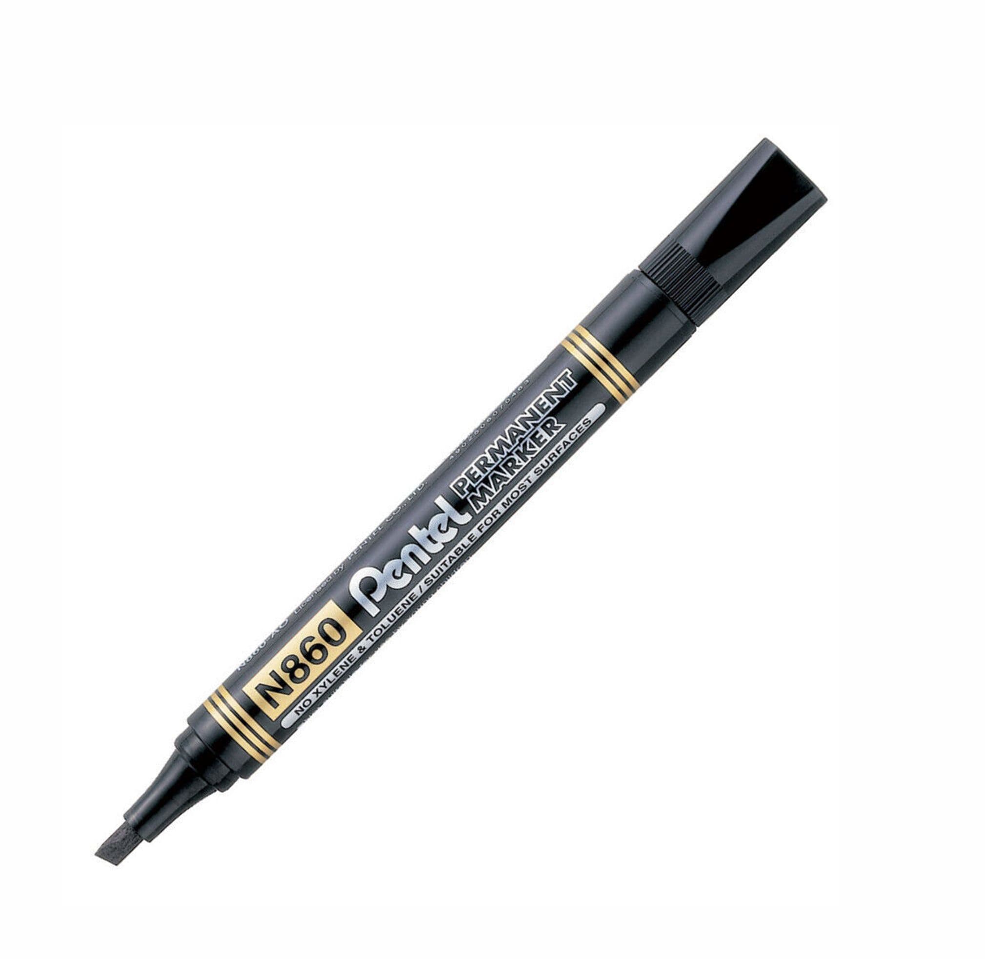 قلم ماركر أسود Pentel Permanent