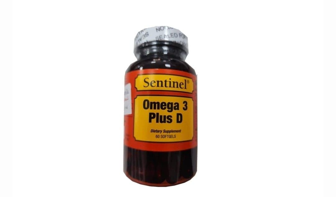 Sentinel Omega 3 Plus Vit D Cap 60 S