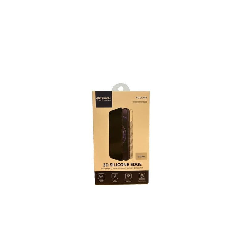 Body Guardx Rubber Edge Silk Privacy 13 Pro Black