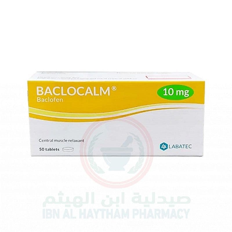 Baclocalm 25Mg Tablets 50'S