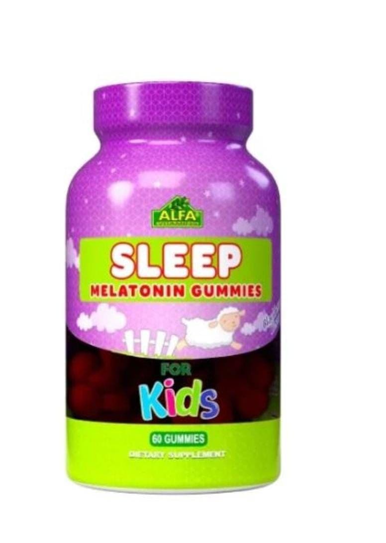 Alfa Sleep Melatonin Gummies For Kids -60'S